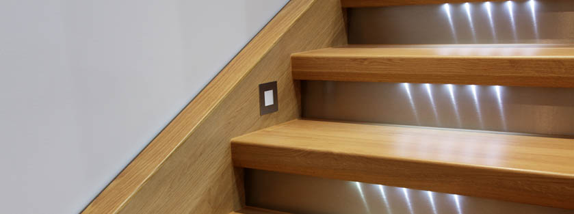 Do you want lighting on your stairs? No problem!